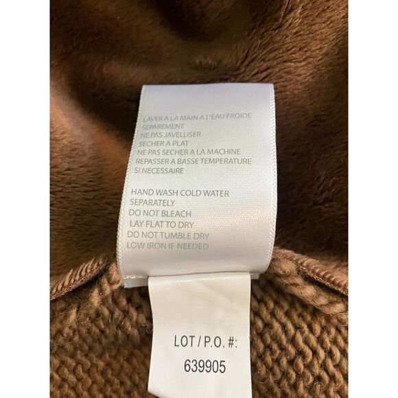 Tribal faux fur wool blend cardigan - Picture 5 of 8